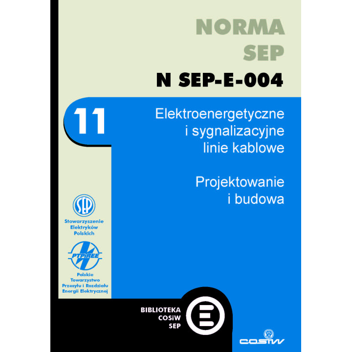 Norma N SEP-E-004 Zeszyt 11