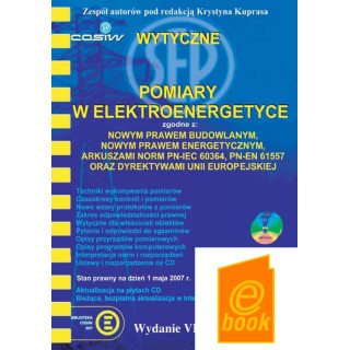 CD # 12  Wytyczne pomiary w elektroenergetyce CD
