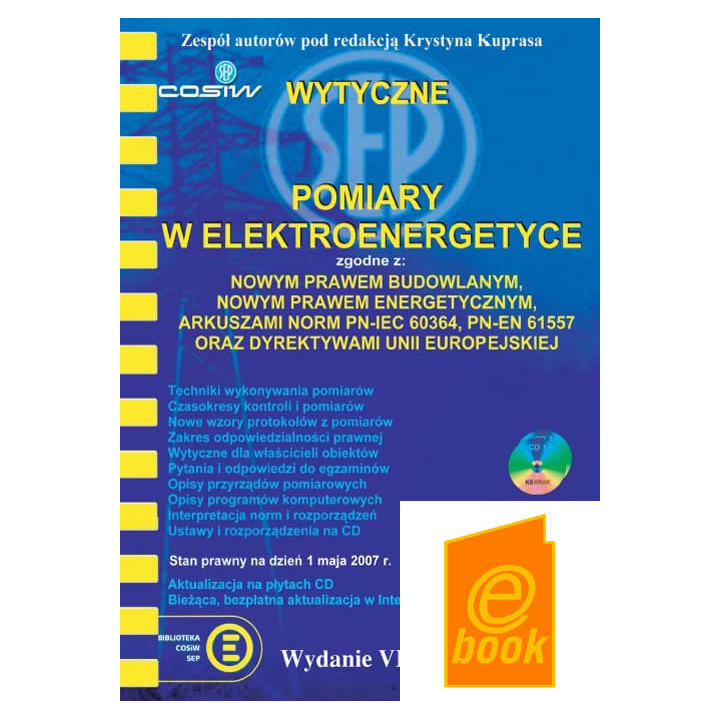 CD # 12  Wytyczne pomiary w elektroenergetyce CD