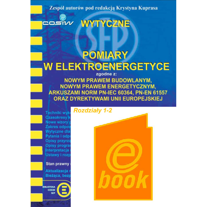 Wytyczne - Pomiary w elektroenergetyce do 1kV   Rozdziały 1-2