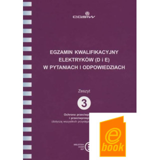 #6.3 ZESZYT 3 Ochrona przeciwporażeniowa i przeciwprzepięciowa