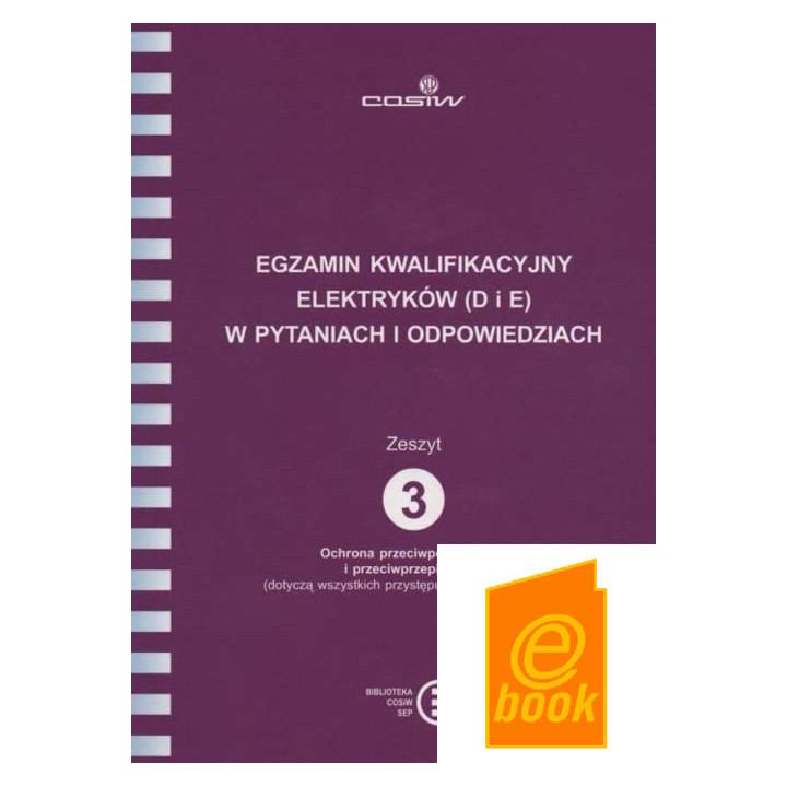 #6.3 ZESZYT 3 Ochrona przeciwporażeniowa i przeciwprzepięciowa