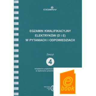 #6.4 ZESZYT 4 Urządzenia prądotwórcze i urządzenia w wykonaniu przeciwwybuchowym