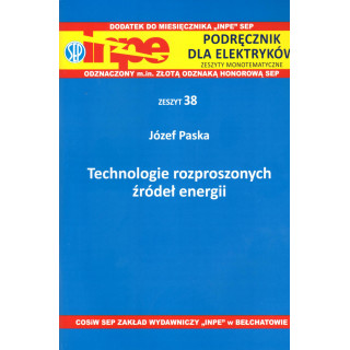 INPE 38 Technologie rozproszonych źródeł energii