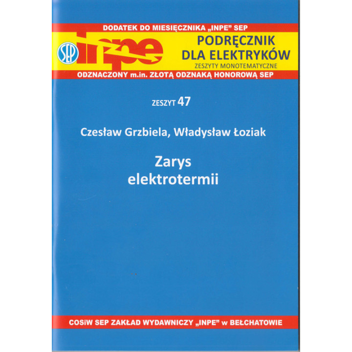 INPE 47 Zarys elektrotermii
