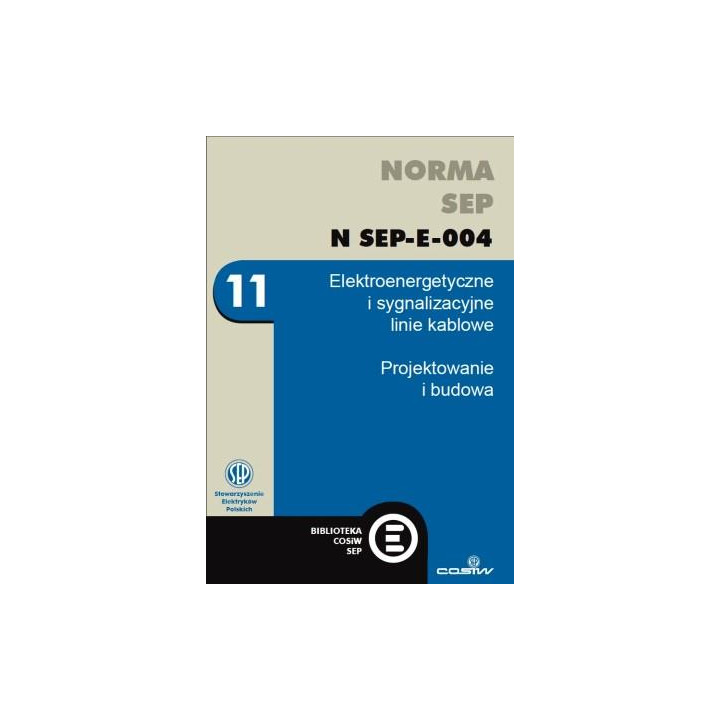 Norma N SEP-E-004 Zeszyt 11