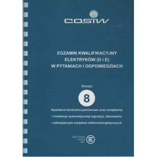 Zeszyt 8 Aparatura kontrolno-pomiarowa oraz urządzenia i instalacje automatyczne